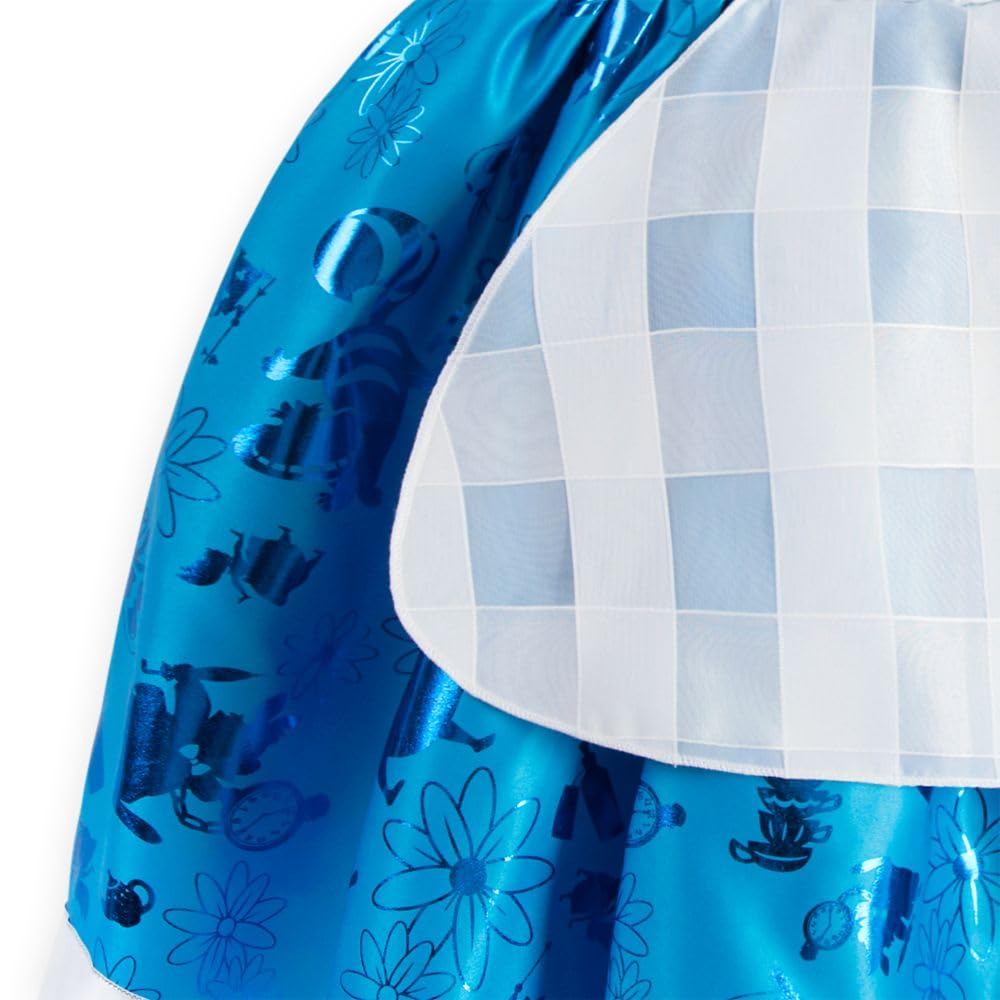 Disney Store Girl's Dress Up Costumes for Play (Alice from Alice in Wonderland) - Premium Costumes for Kids, Cosplay for Children