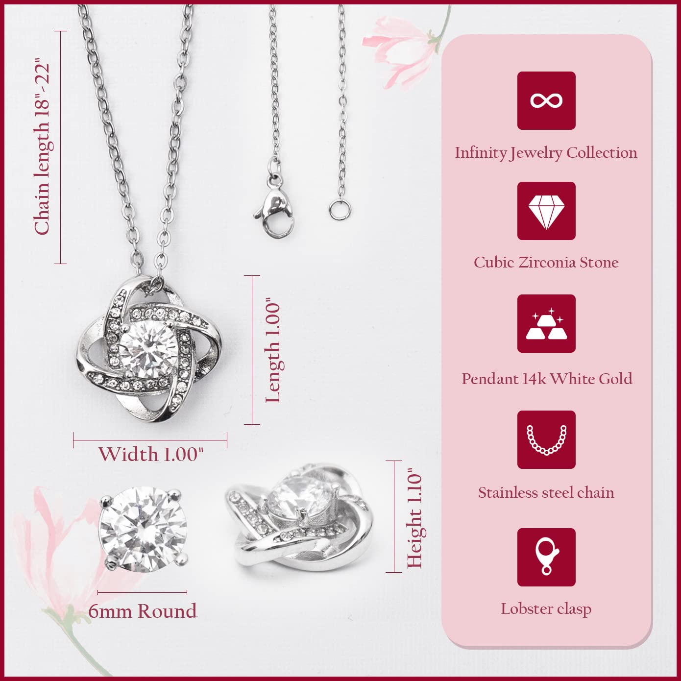 Soulmate Necklace for Women, Christmas Gift for Soulmate, Wife Necklace from Husband, Necklace For Girlfriend, Message Card Jewelry To My Soulmate Necklace, Valentine Necklace For Soulmate