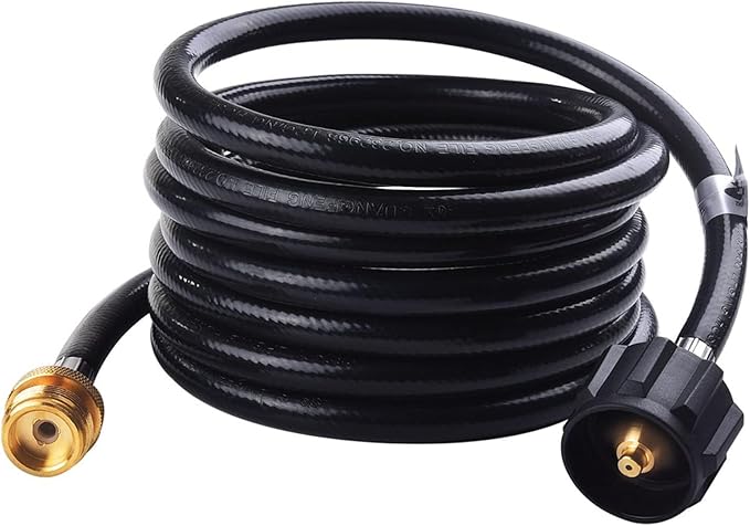 SHINESTAR Propane Adapter Hose, 12FT Propane Hose for Buddy Heaters, Blackstone Tabletop Griddle, Portable Propane Camping...