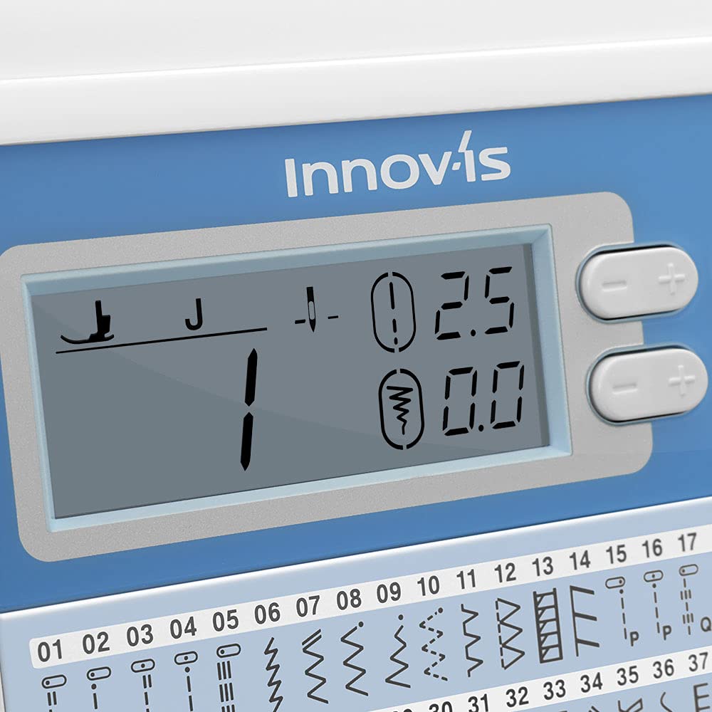 Brother Innov-is NS80E Computerized Sewing Machine w/Starter Package - Includes Brother 5 Sewing Foot Embellishment Pack + Mr. Vac & Mrs. Sew - Ready, Set, Sew Video