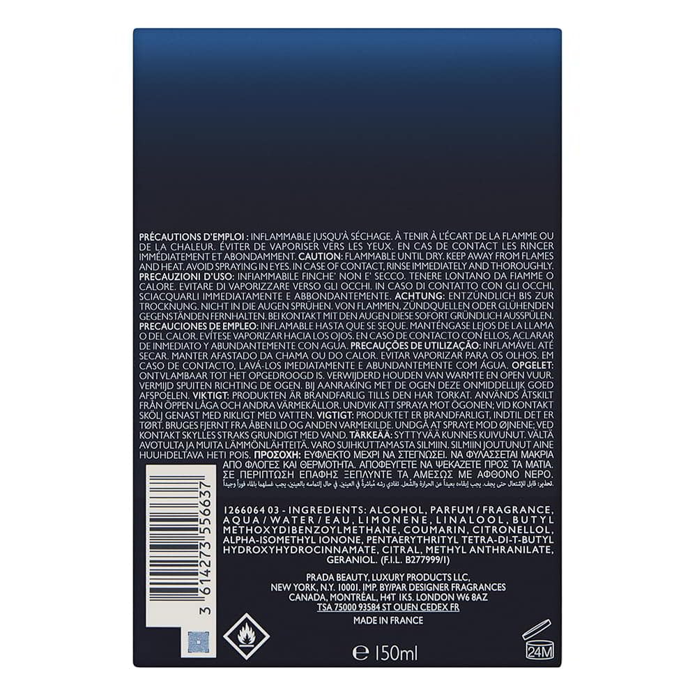 Prada Luna Rossa Ocean EDT For Men 5.0 Fl Oz