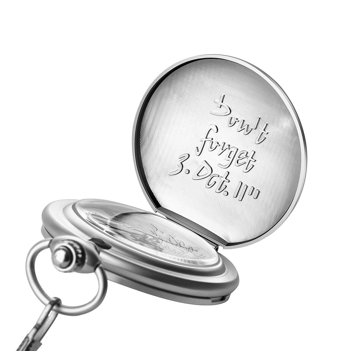 BOSHIYA Fullmetal Alchemist Pocket Watch with Chain Vintage Quartz Pocket Watch for Cosplay Accessories Anime Merch