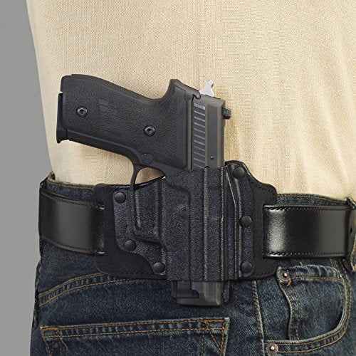 Galco Tac Slide Belt Holster (Black), 4-Inch Springfield XD 9/.40, Right Hand