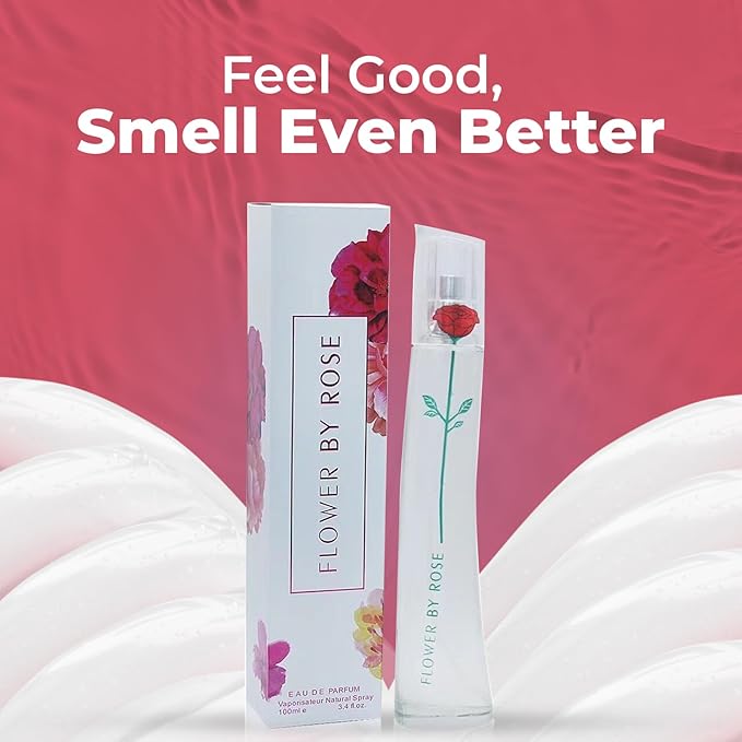 4-Piece Women's Perfume Set with 10ml Rollerball, EDP Collection, Variety of Fragrances,Long Lasting Fragrance (OLYMPIADA/Valencia Donna Fantasy/ROMANCE FOR WOMEN/Flower rose-White)