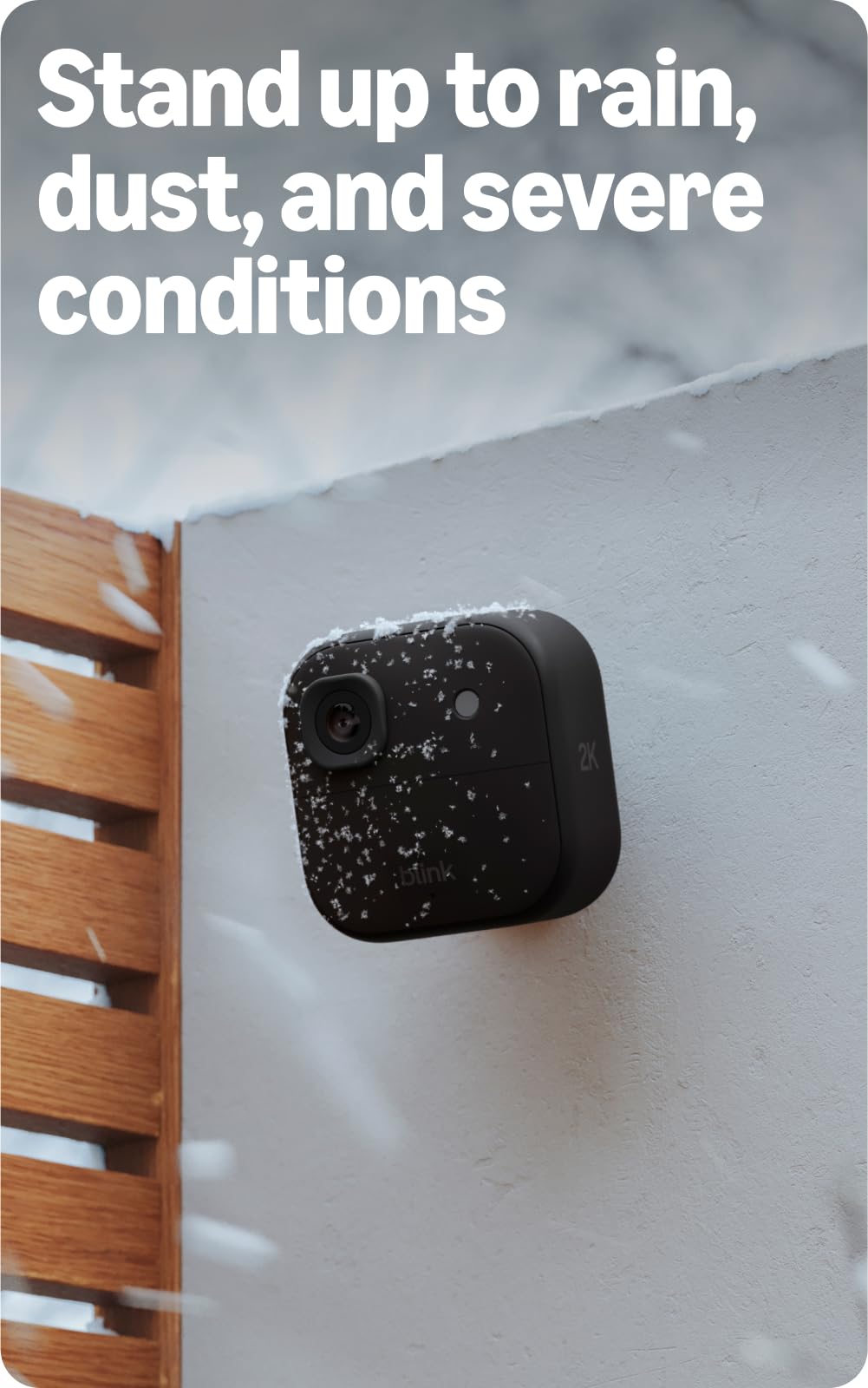 Blink Outdoor 2K+ and Video Doorbell – Two-year battery life, smart detection, Sync Module Core included – 1 Camera + Video Doorbell (Black)