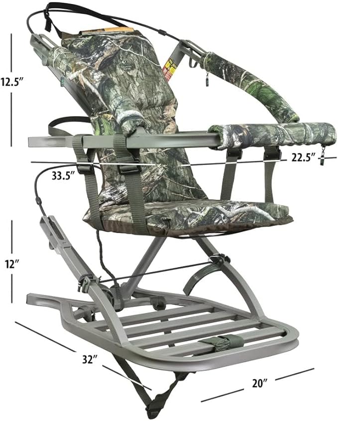 Summit Treestands Mini Viper SD Climbing Treestand, Mossy Oak