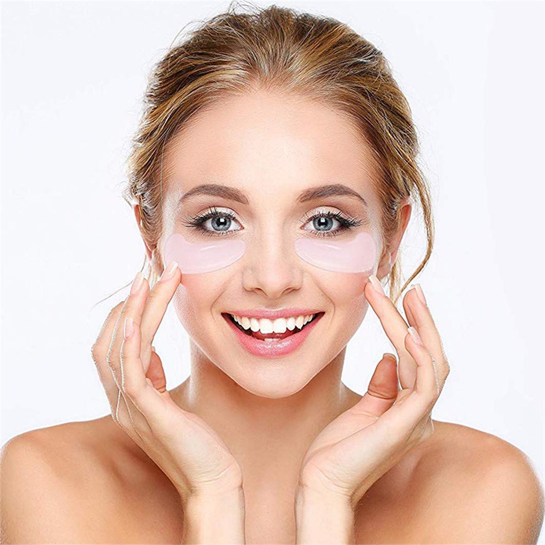 Ruzzut Under Eye Patches - 30 Pairs Collagen Eye Mask Eye Patches for Puffy Eyes and Dark Circles, Anti Aging Moisturizing Gel E