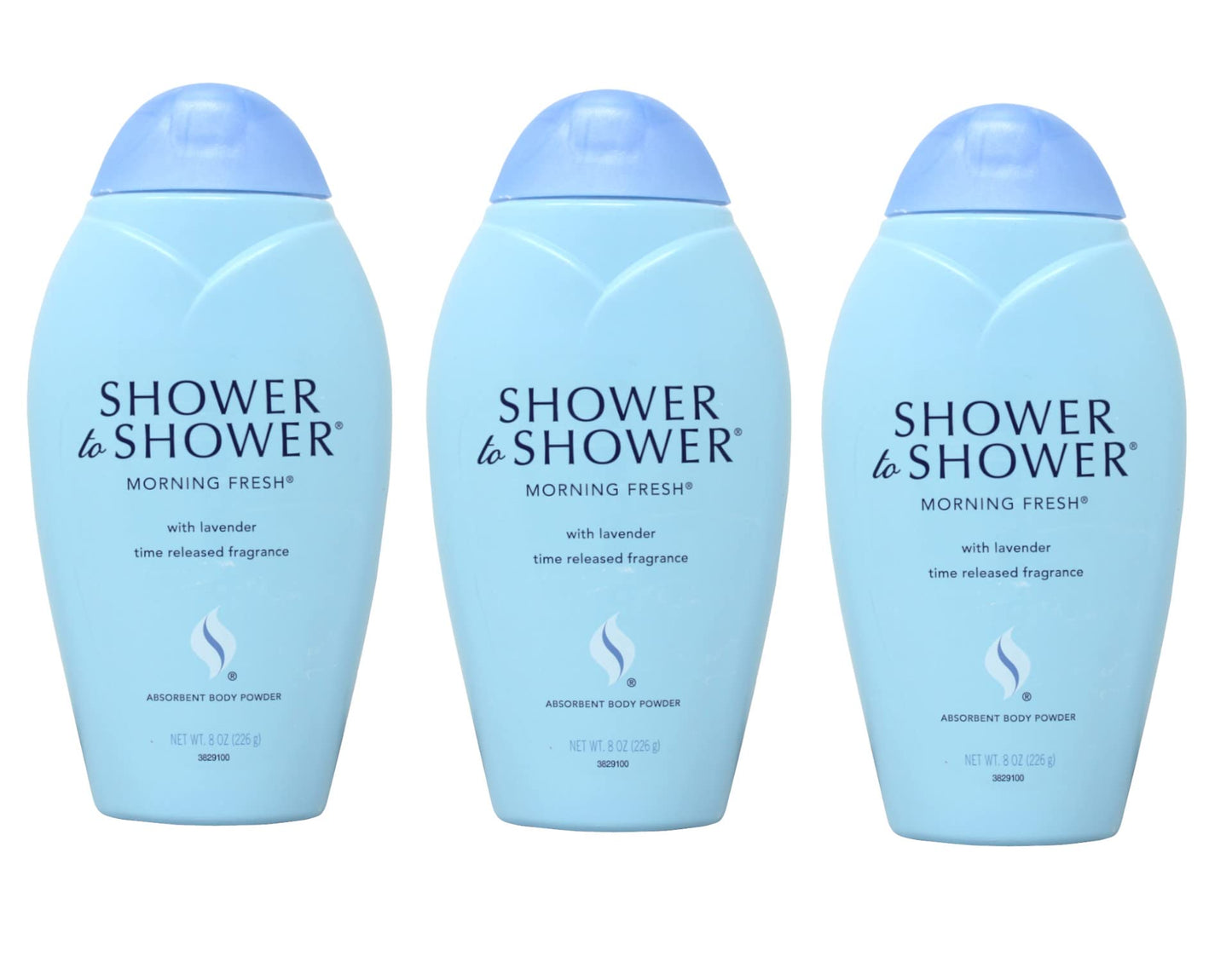 Shower to Shower Morning Fresh Body Powder, 8 Oz (3 Pack)
