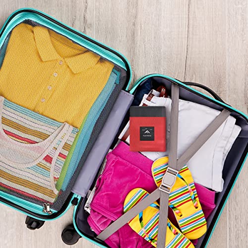 Ainiv Picnic Blanket, Mini Pocket Beach Mat 55.1 x 70.8IN (3-5 People) Foldable, Lightweight Waterproof Sand Free, Foldabl...