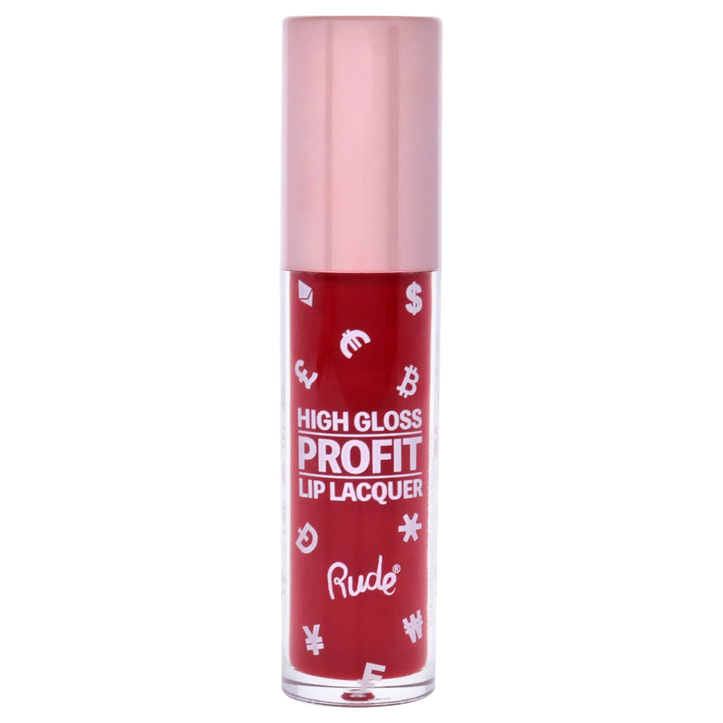 Rude Cosmetics High Gloss Profit Lip Lacquer - Yen Lip Gloss Women 0.141 oz