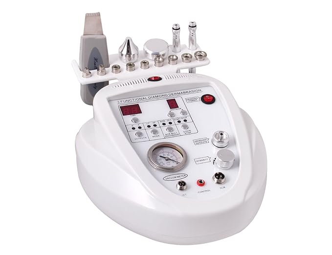 Elitzia 3 In 1 Dermabrasion Microdermabrasion Scrubber Facial Skin Rejuvenation Device ETSRNF903