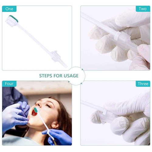 wellgler Disposable Suction Toothbrush Suction Swab (60pack)