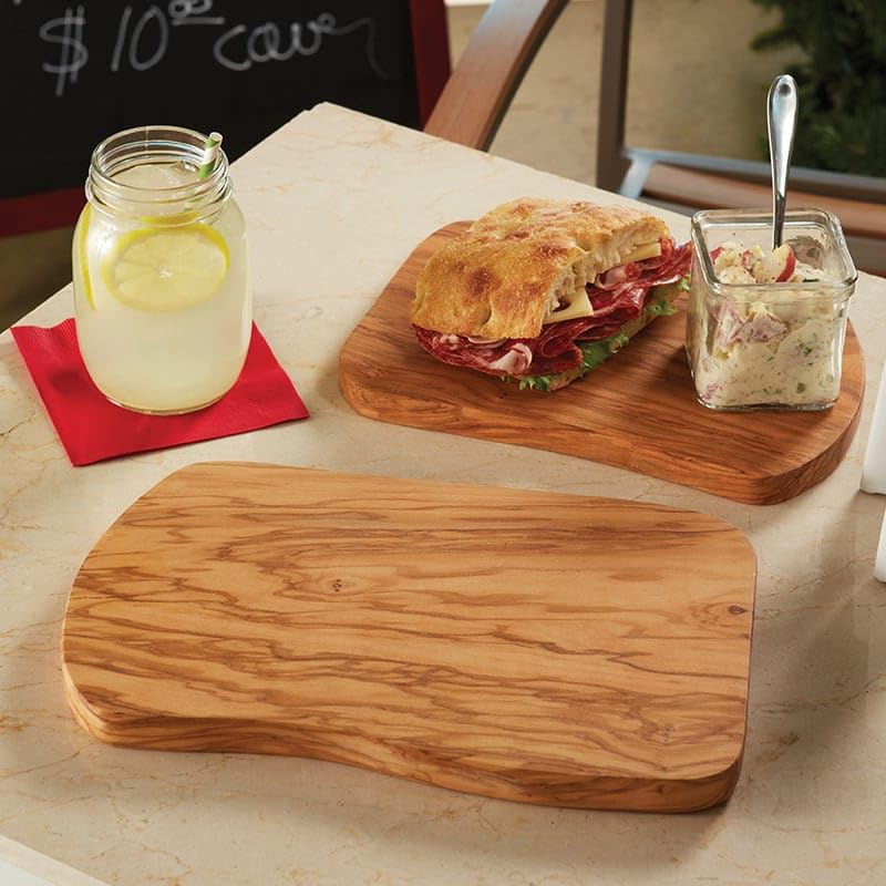 American Metalcraft OWB107 Olive Wood Serving Board, Small