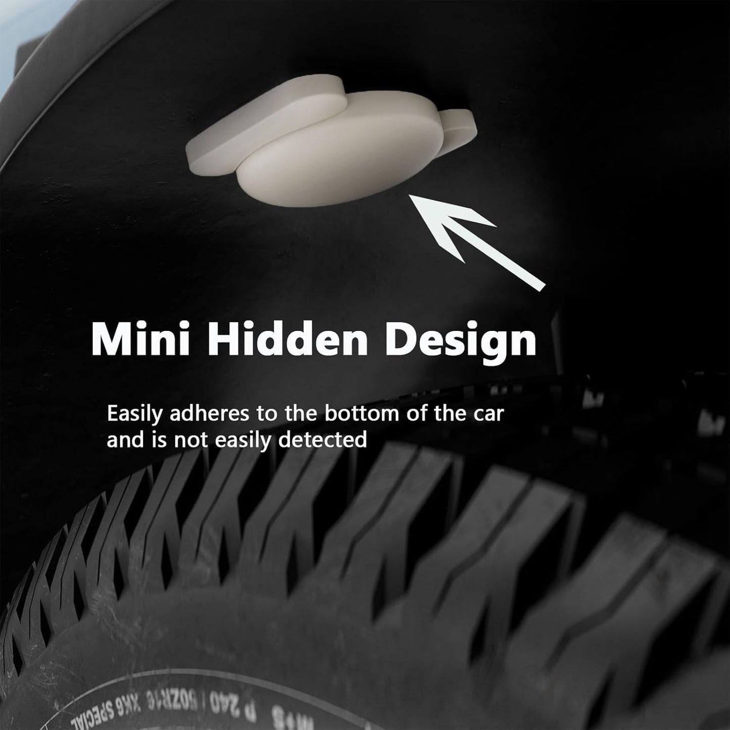 Zfsjtag Car Gps Tracking Device For Vehicles, 1Pcs Real Time Gps Tracker Work With Find My (Ios Only),Hidden Mini Gps Tracker,No