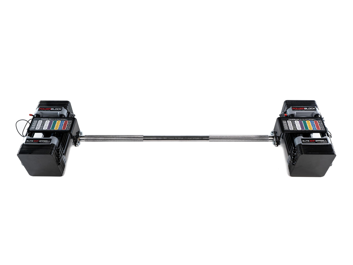 PowerBlock Elite EXP Straight Bar – Compatible with PowerBlock Elite EXP Adjustable Dumbbells, Weightlifting, Curling Bar, Weight Bar, Workout Equipment, Strength Training