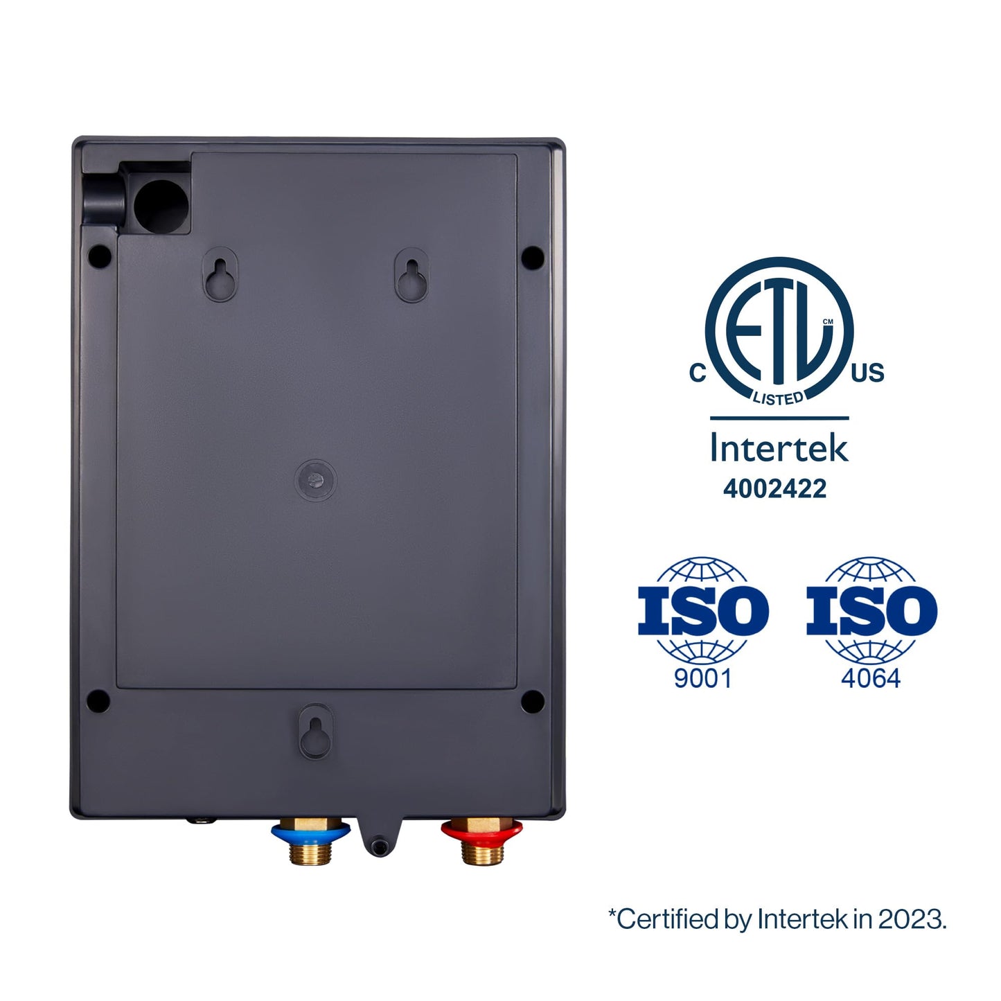 GRS Tankless Water Heater Electric 13KW 240V | Easy to Install Electric Heater with Digital Display | Whole House Water Tank for Shower, Kitchen, Bathroom, Sink, and more