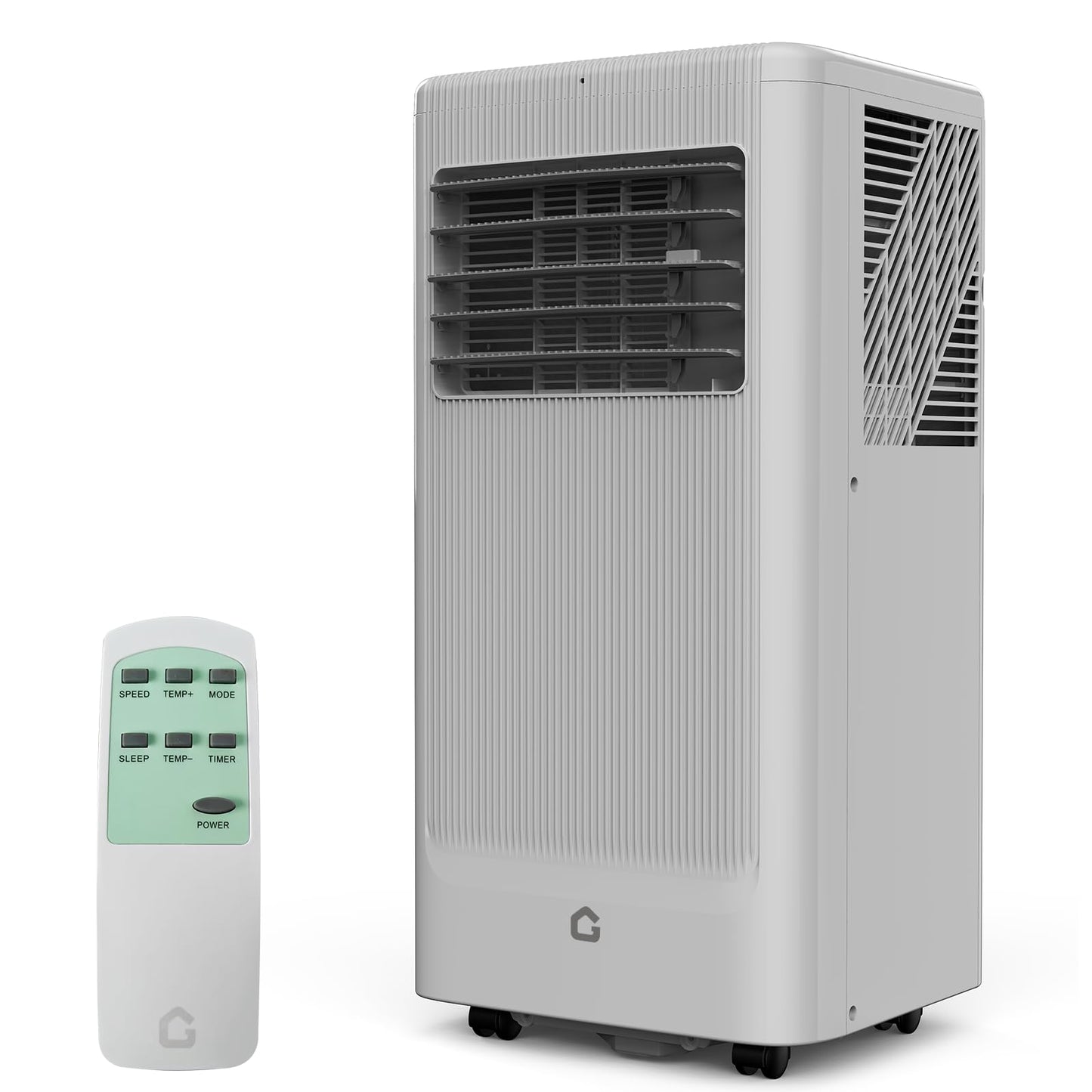 GarveeTech 8000 BTU Portable Air Conditioner 3 Speeds & Sleep Mode, 3 in-1 Cooling AC Portable Air Conditioner for Room, Standin