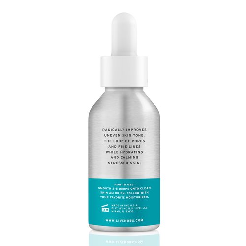 No Bad Stuff - Niacinamide Serum - Rejuvenates, Smooths, + Restores Skin with Vitamin B3, Hyaluronic Acid, and Aloe Vera (1 oz)