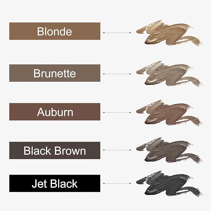 QueenDiary Eyebrow Stain Long Lasting Eyebrow Makeup Smudge-proof Eyebrow Gel Waterproof Transfer-proof Vegan Cruelty-free Eyebrow Gel (Brunette)