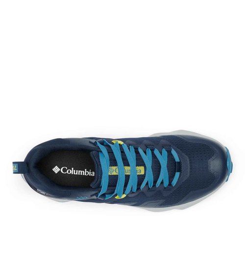 Columbia Mens Facet 75 Outdry Waterproof Hiking Shoe, Collegiate Navy/Mineral Blue, 15