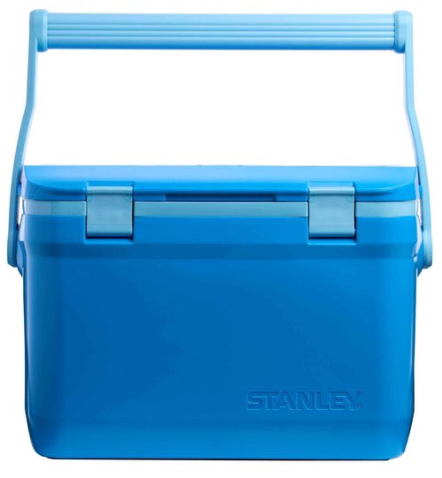 Stanley Adventure Outdoor Cooler 16 qt | Heavy Duty Outdoor Camping Cooler with Easy Carry Top Handle | 36 Hour Cooling Ice Chest for 21 Cans| BPA-Free | Azure