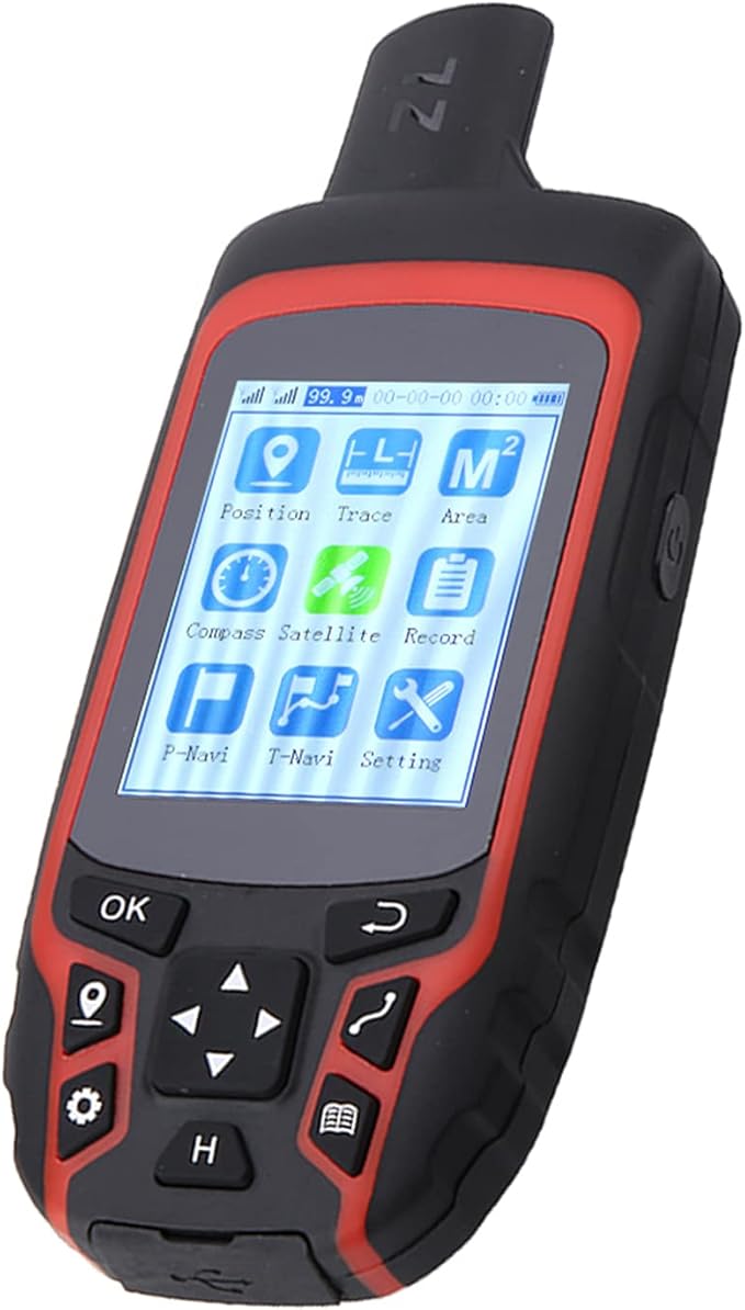 GPS, GPS Locator with USB Rechargeable Portable GPS Navigation Compass for Desert Crossing for Hiking