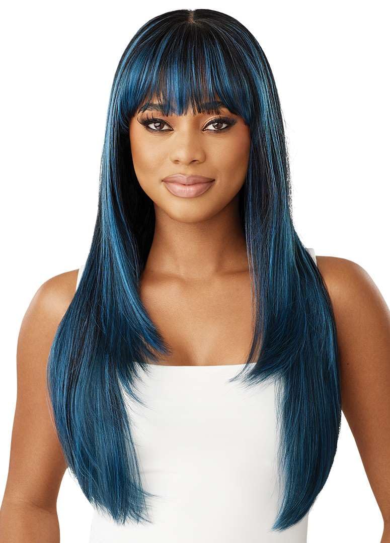 Outre Lace Front Wig -Perfect Hair Line 13X6 - Katrina (CHOCOLATE SWIRL)