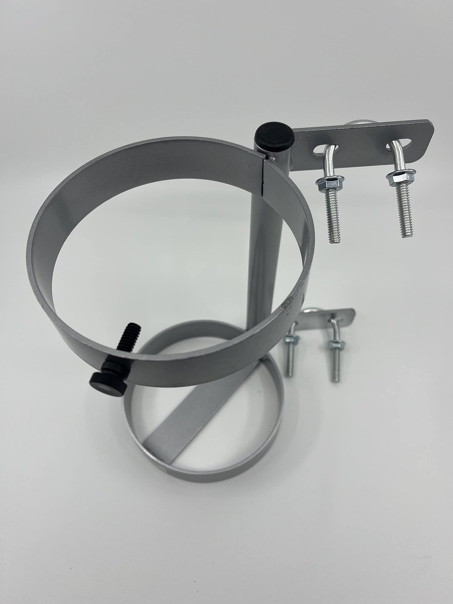 FWF Oxygen Holder for A Walker Holds 1 (D OR E Style) Cylinder Diameter Made in USA