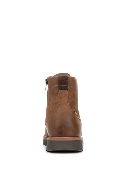 Dr. Scholl's Shoes Men's Manchester Lace Up Boot Mid Calf Boot Tan Smooth 12 M