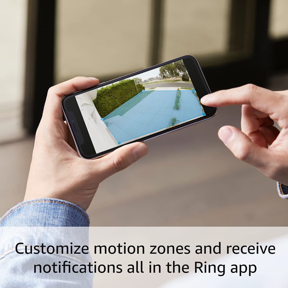 Ring Floodlight Cam Plus with Ring Spotlight Cam Plus, Battery White
