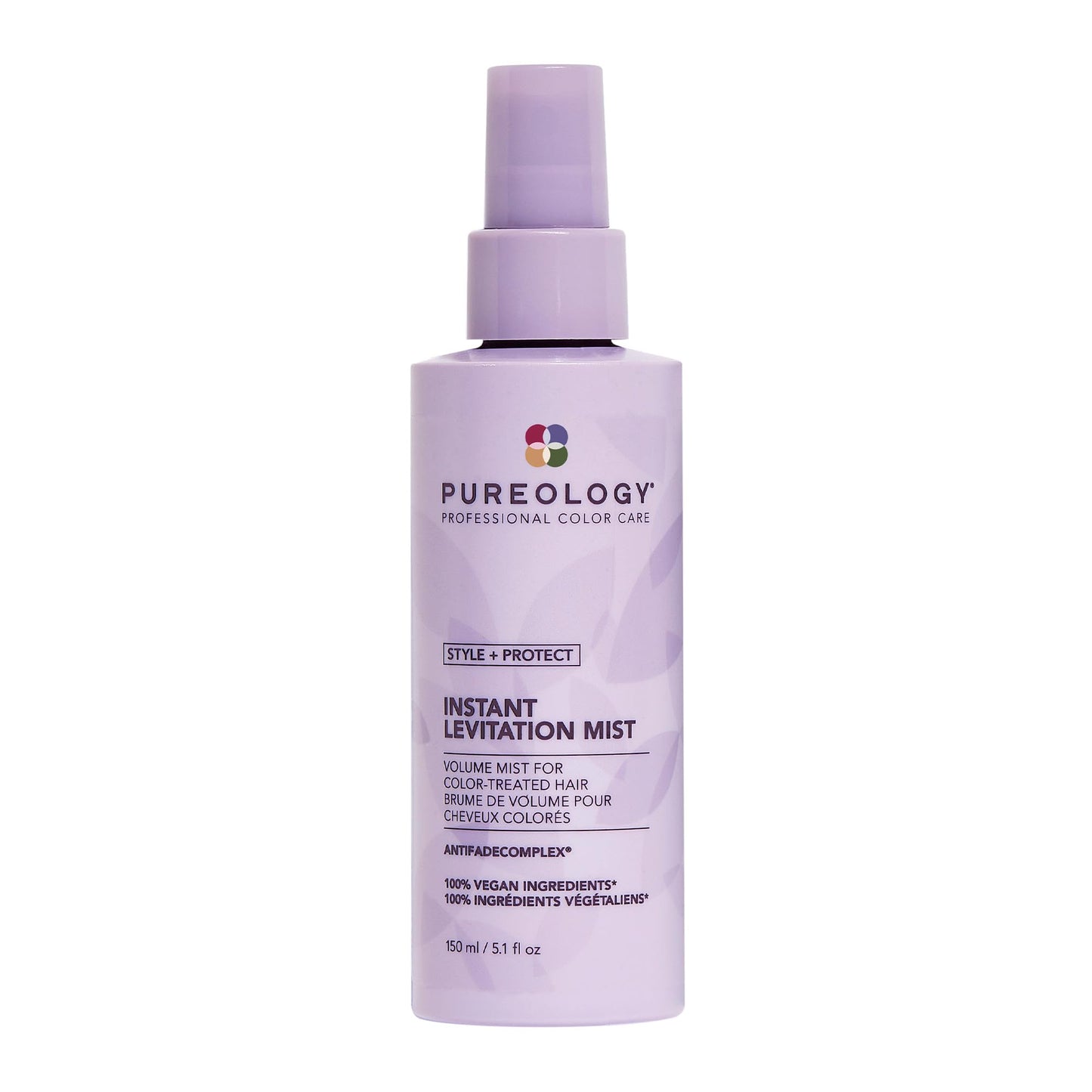 Pureology Style + Protect Instant Levitation Mist For Fine, Color-Treated Hair - Volumizes Without Weighing Down, Sulfate-Free &