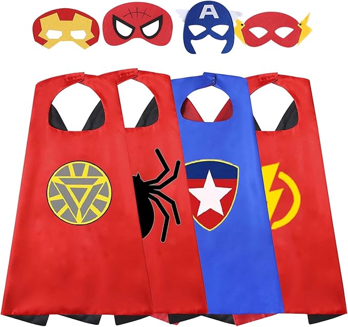 Treasure Store Birthday Gifts for 6 Year Old Boys -Party Supplies for Kids, Superhero Dress up Costumes Gifts Toys for 3-7...