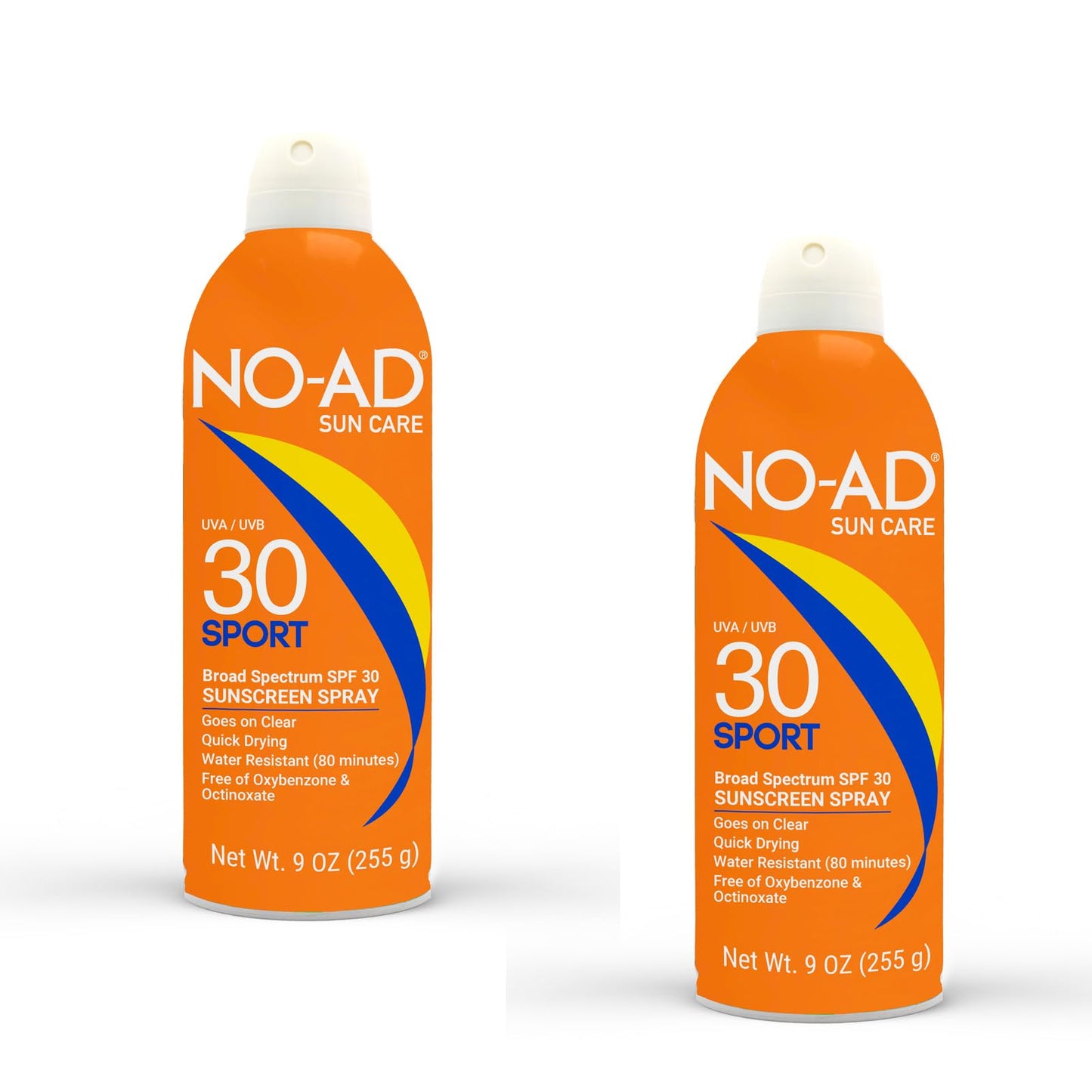 NO-AD SPORT SPF 50 Sunscreen Spray | Non-Greasy, Waterproof and Non toxic Sunscreen | Body Sunscreen | Suitable for All Skin Typ