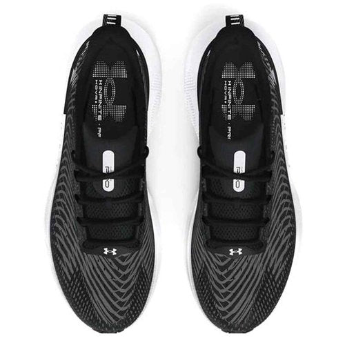 Under Armour Men's Infinite 6, (001) Black/Castlerock/White, 8, US