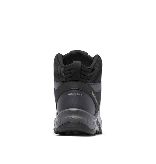 Columbia Men's Trailstorm Ascend Mid Waterproof, Black/Dark Grey, 7