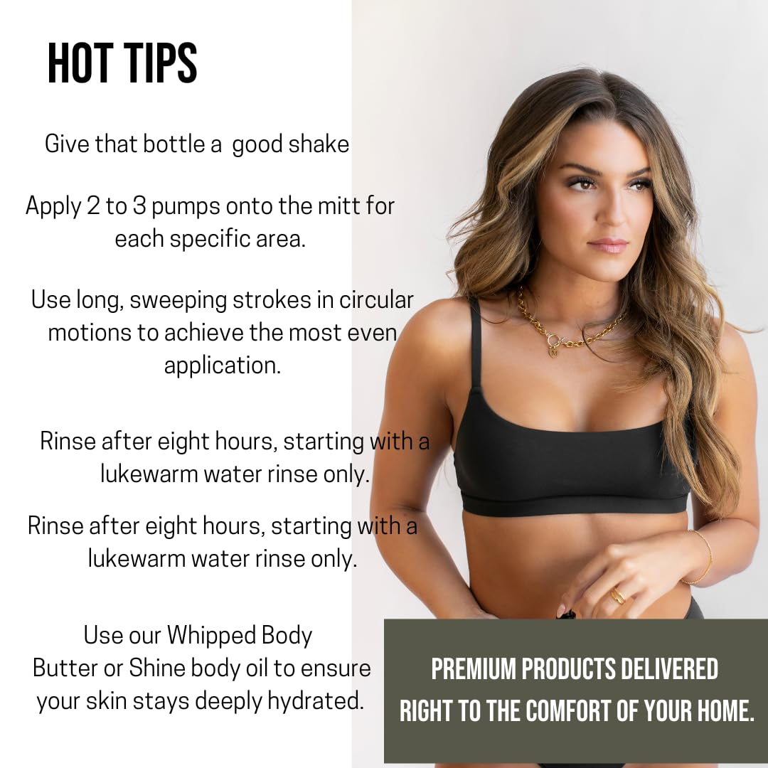 Bronze Cactus Caramel Cream Tanning Mousse | Easy Application & Instant Gratification | Dries Immediately Without Leaving You St