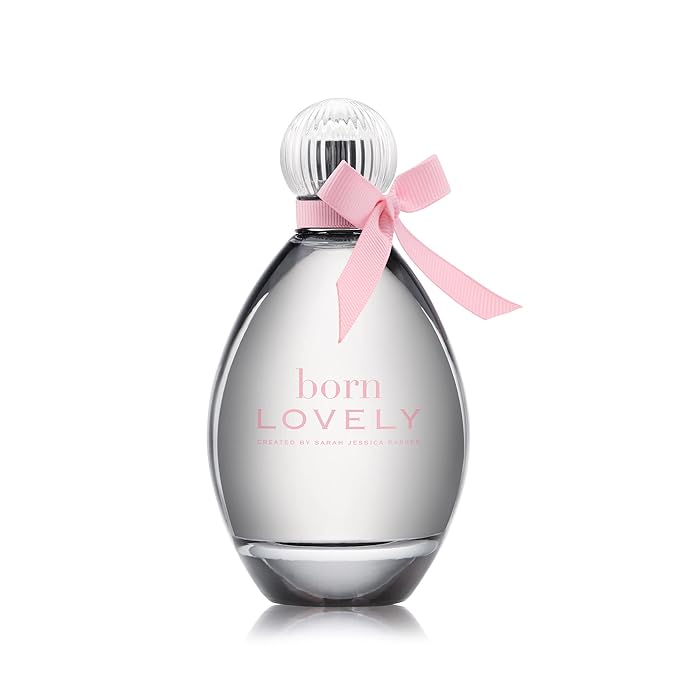 SJP Born Lovely Lush, Sweet, Elegant Amber Floral Eau De Parfum Spray Fragrance for Women - Mandarin, Peony, Honeysuckle, and Freesia - Intense, Long Lasting Scent - 3.4 oz