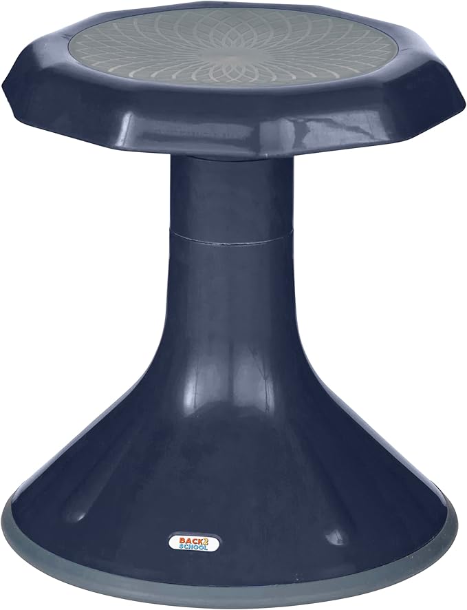 Back2School Express Wobble Stool, 15", Flexible Seating, Navy