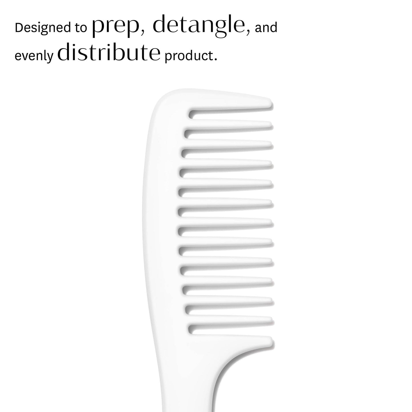 T3 Detangle Duo Brush Set | Detangling Brush and Shower Comb Set | Comb to Disperse Liquid & Brush to Detangle Wet Hair| For All