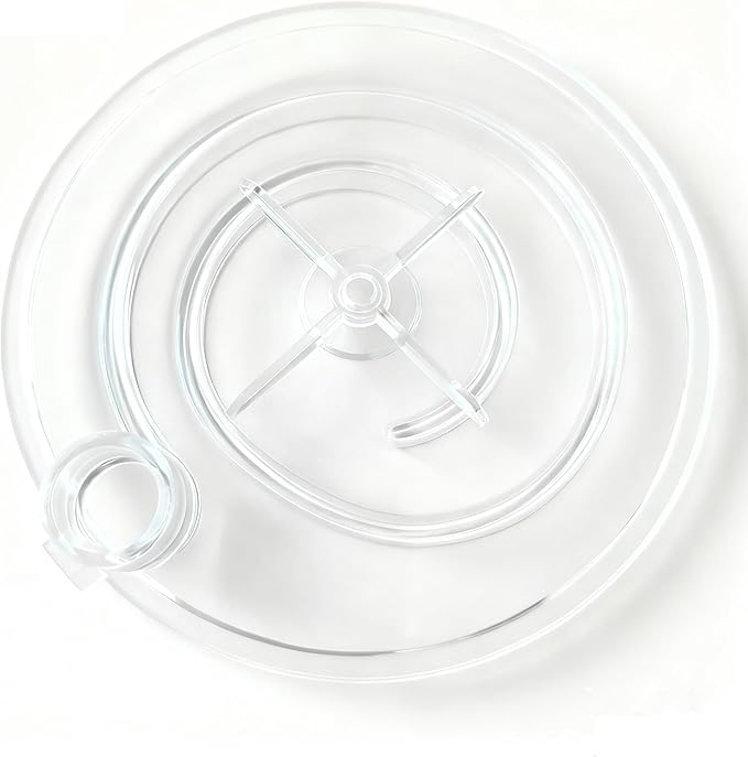 1735 Pump Cover for Crathco Beverage Dispenser, Clear Plastic, Compatible Replacement for Grindmaster Cecilware 1735
