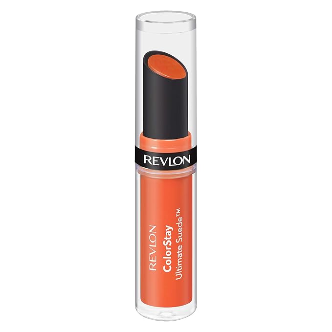 REVLON ColorStay Ultimate Suede Lipstick, Longwear Soft, UltraHydrating HighImpact Lip Color, Formulated with Vitamin E, Couture (075), 0.09 oz