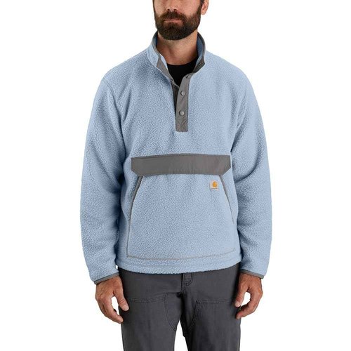 Carhartt Men's Relaxed Fit Fleece Pullover, Neptune, XX-Large