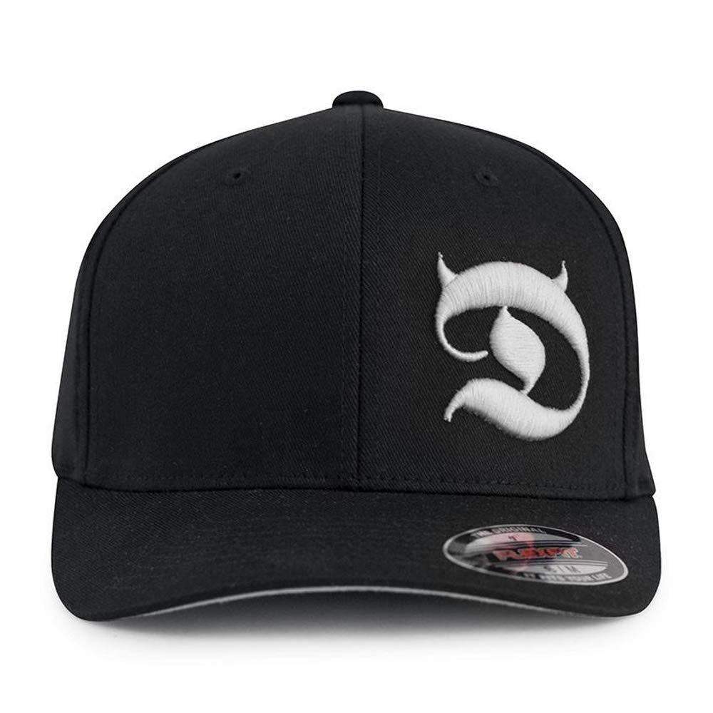 RED DEVIL CLOTHING Horned D S/M Black