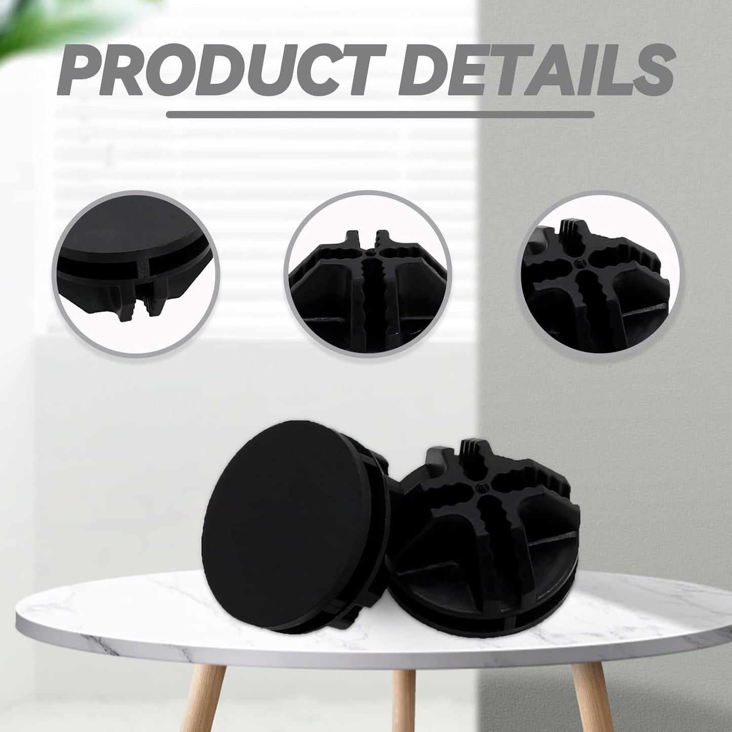 32 Pcs Black Plastic Connector, Wire Grid Cube Connector for Modular Closet Storage Organizer and DIY Wire Cube Storage Unit