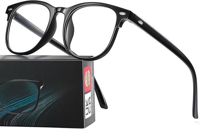 Okany Blue Light Blocking Glasses for Women Men Woman Black Computer Screen Filter Gaming Glasses Womens Mens 99.9% Blue L...