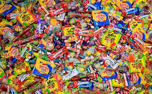 Bulk Candy Variety Pack - 20 lb Candy - Candy Bulk Individually Wrapped Candy- Halloween Candies - Trick Or Treat Candies - Piñata Filler Stuffers - Pinata Candy Stuffers - Candy Party Favors