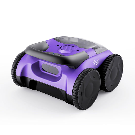 Niya Sonar 20 Cordless Robotic Pool Cleaner from The Creators of Dolphin, Ideal for Above/Inground Pools, up to 26 FT in Length, Floor Cleaning Only