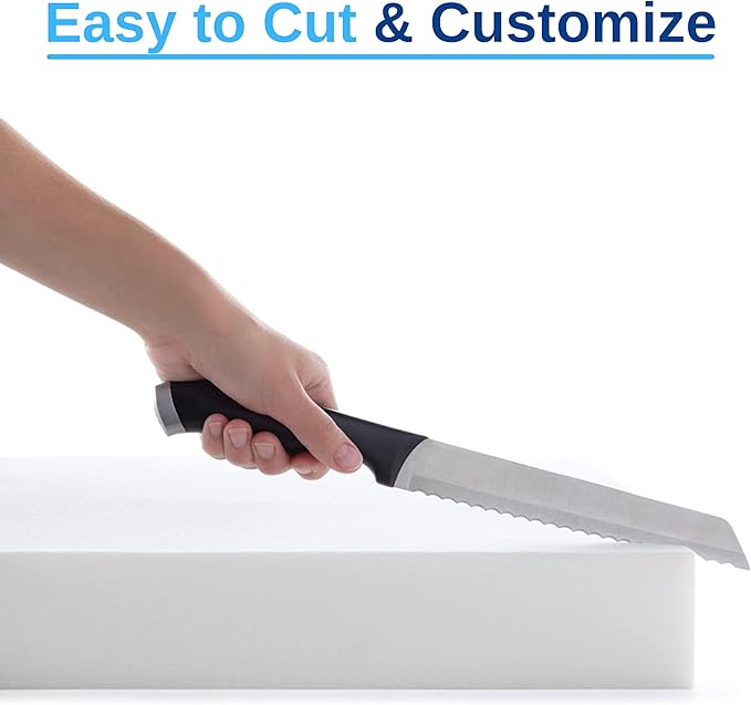 FoamRush 6-Inch Bunk (35" x 79") Mattress Gel Memory Foam RV Mattress Replacement, Medium Firm, Comfort, Pressure Relief, Made in USA, Travel Camper Trailer Truck, Cover Not Included