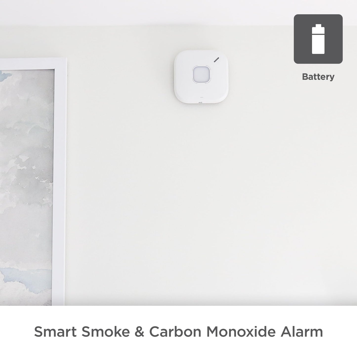 First Alert SC5 Battery Smart Smoke & Carbon Monoxide Alarm, SMCO600NV, 1-Pack