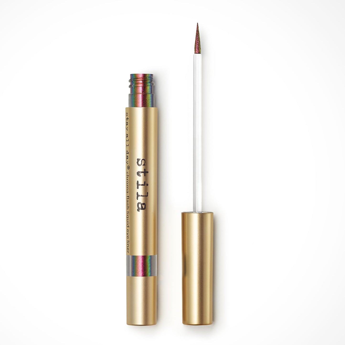 stila Stay All Day Chroma-Flash Liquid Eye Liner | Long-Wear Shade-Shifting Metallic Liner with Chrome Finish | Smudge-Proof, Fa